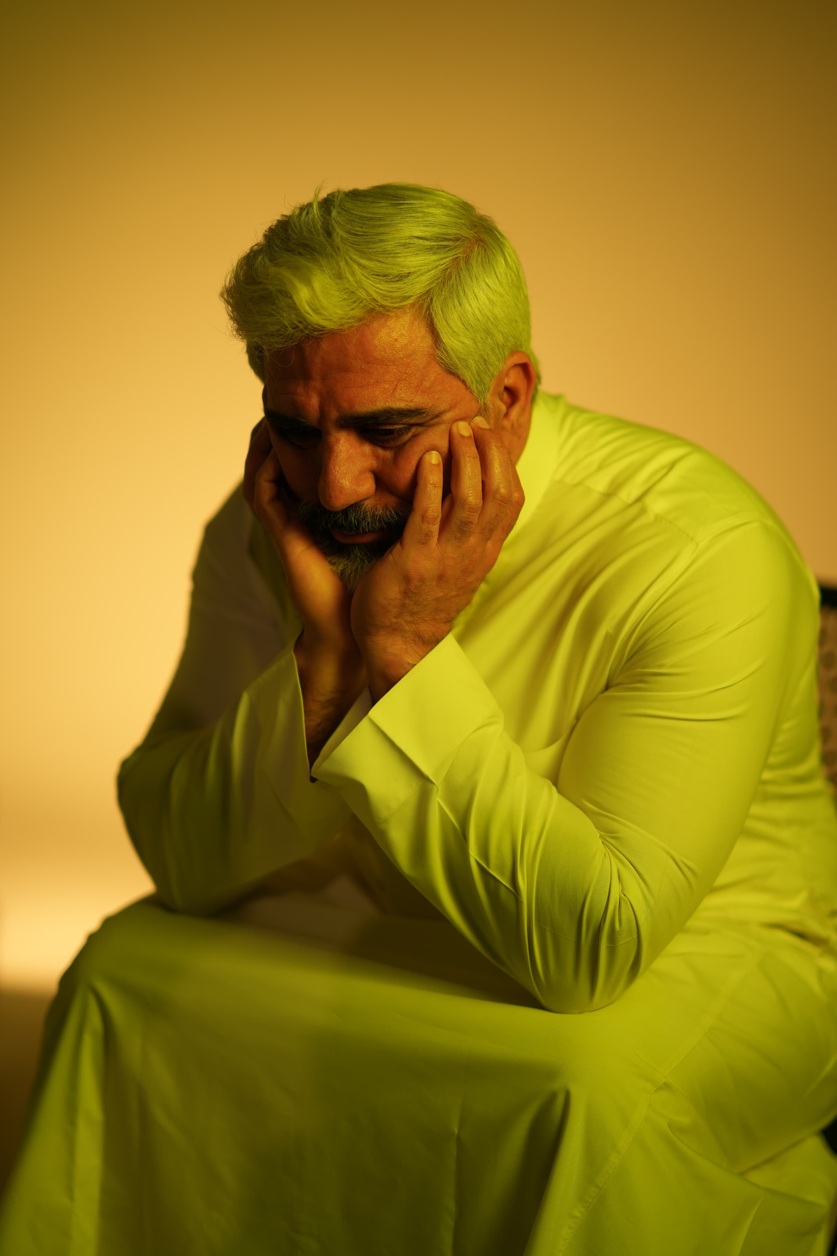 A man deep in thought